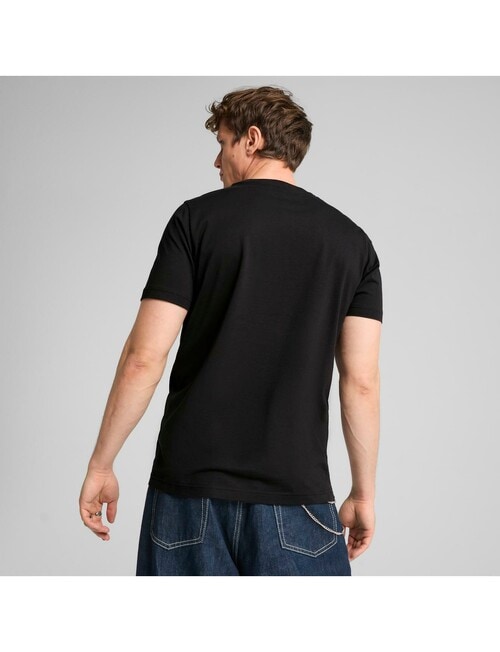 Puma Graphics Puma Tee, PUMA Black product photo View 04 L