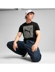 Puma Graphics Puma Tee, PUMA Black product photo View 05 S