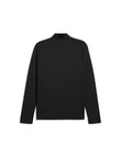 Puma TAD Tech Fabric Mix 1/4 Zip Jacket, Puma Black product photo View 02 S