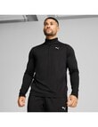 Puma TAD Tech Fabric Mix 1/4 Zip Jacket, Puma Black product photo View 03 S