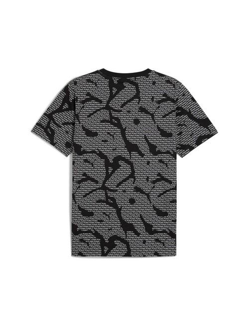 Puma Essential Logo Lab Tee, PUMA Black product photo View 02 L