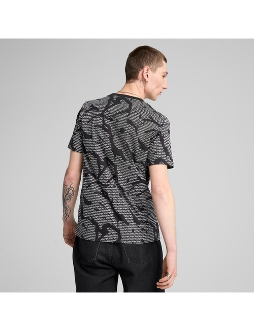 Puma Essential Logo Lab Tee, PUMA Black product photo View 04 L