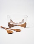 Alex Liddy Pave Deep Salad Bowl With Salad Servers, 27cm product photo