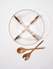 Alex Liddy Pave Deep Salad Bowl With Salad Servers, 27cm product photo View 02 S