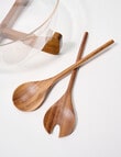 Alex Liddy Pave Deep Salad Bowl With Salad Servers, 27cm product photo View 04 S