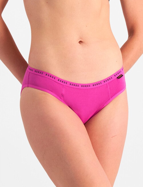 Bonds Bloody Comfy Undies Mode Bikini Brief, 5-Pack, Sequin, Axel & Black, 6-24 product photo View 02 L