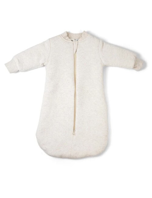 BabyStudio Sleep Bag Sleeves, 18-36M, 3.0T, Oatmeal product photo