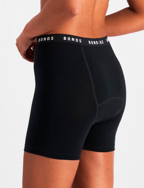 Bonds Bloody Comfy Period Undies Moderate Short, Black, 6-24 product photo View 03 L