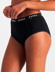 Bonds Bloody Comfy Undies Full Brief, Heavy, Black, 6-24 product photo View 02 S