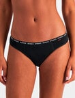 Bonds Bloody Comfy Period Undies Moderate Bikini Brief, Black, 6-24 product photo