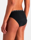 Bonds Bloody Comfy Period Undies Moderate Bikini Brief, Black, 6-24 product photo View 03 S