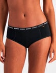 Bonds Bloody Comfy Period Undies Moderate Boyleg brief, Black, 6-24 product photo