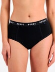 Bonds Bloody Comfy Period Undies Overnight Full Brief, Black, 6-24 product photo