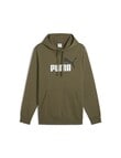 Puma Essential 2-Colour No.1 Logo Hoodie, Loden Green product photo