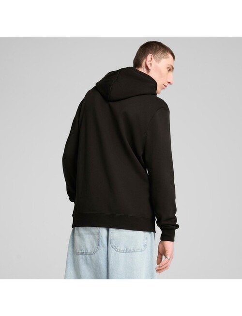 Puma Essential Hoodie Logo Hoodie, Puma Black product photo View 04 L
