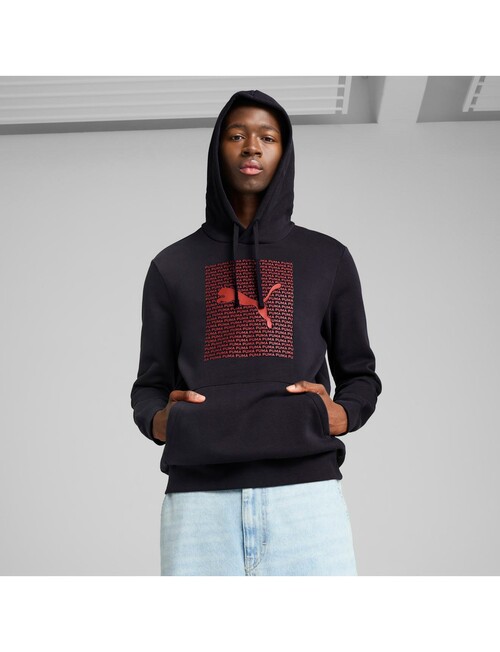 Puma Essential Hoodie Logo Hoodie, New Navy product photo View 03 L