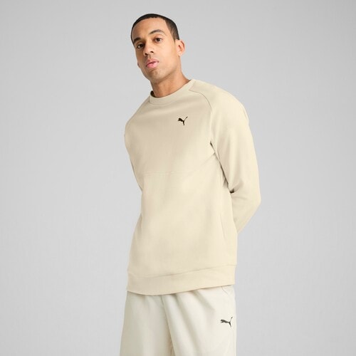 Puma Crew Tech Sweater, Alpine Snow product photo View 03 L