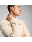 Puma Crew Tech Sweater, Alpine Snow product photo View 04 S