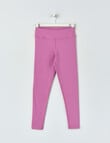 SUPERFIT GIRL Ultra Soft High Rise Full Lengthl Legging, Pink product photo