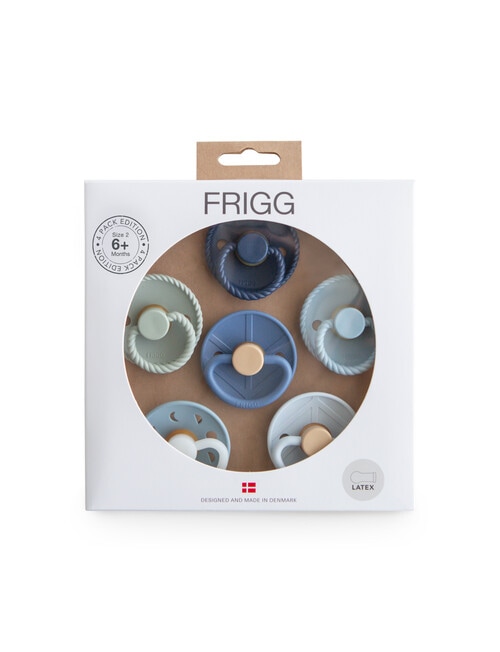 FRIGG Endless Sea Pacifier, 6-Pack, 6-18m product photo