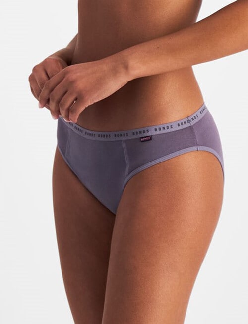 Bonds Heavy Bikini Brief, Dove Slate, 8-20 product photo View 02 L