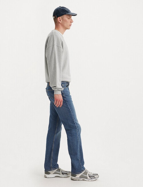 Levis 505 Regular Jeans, Glowing product photo View 02 L