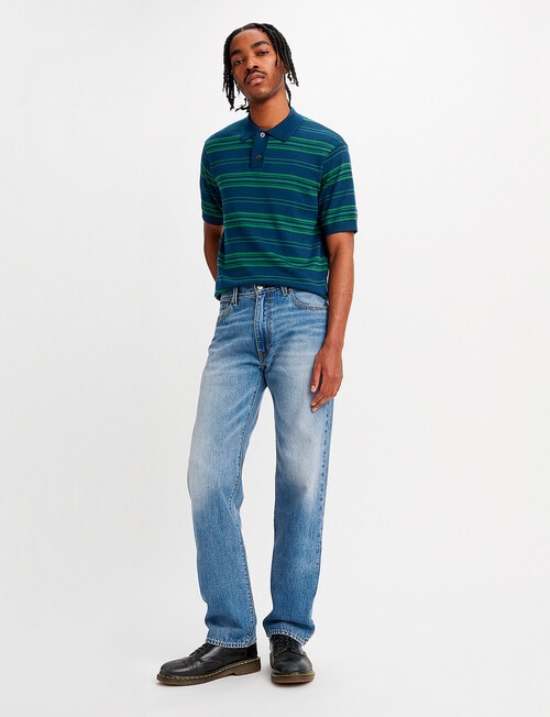 Levis 555 Relaxed Straight Jean, Indigo product photo