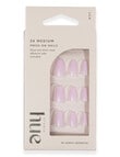 Studio Hue Press-on Nails Medium, Oval Lila product photo