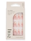 Studio Hue Press-on Nails Long Stiletto, Chantilly French product photo