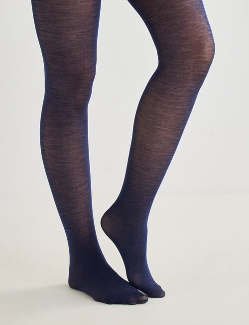 Columbine Plain Knit Superfine Merino Tight, Fleet product photo