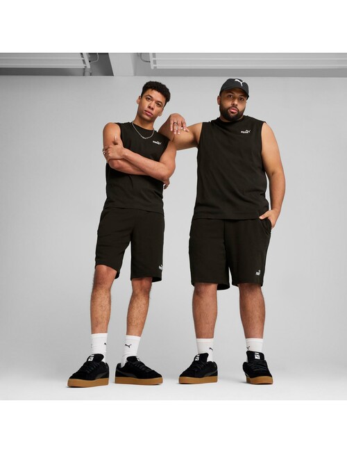 Puma Essentials No.1 Logo 10" Shorts, Puma Black product photo View 03 L