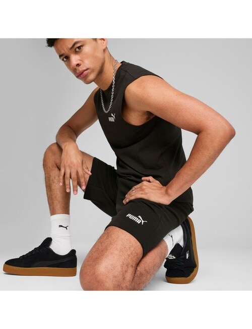Puma Essentials No.1 Logo 10" Shorts, Puma Black product photo View 05 L