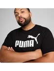 Puma Essentials No.1 Logo Tee, Puma Black product photo View 06 S