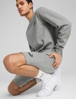 Puma Essentials No.1 Logo 10" Shorts, Medium Grey Heather product photo View 07 S