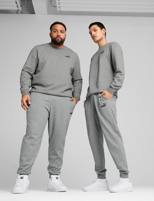 Puma Essentials No.1 Sweatpants, Medium Grey Heather product photo View 03 L