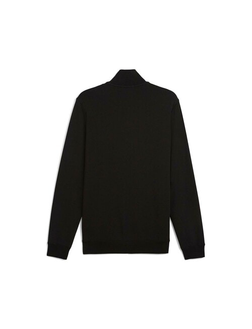 Puma Essentials No.1 Logo Half-Zip Sweater, Puma Black product photo View 02 L