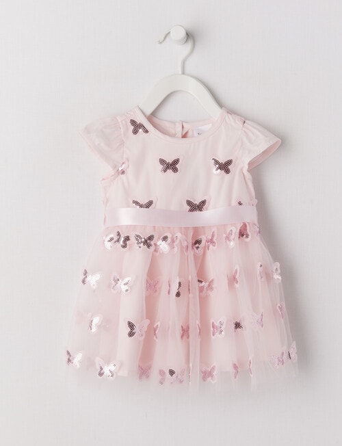 Teeny Weeny All Dressed Up Poppy Dress, Blush product photo