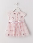 Teeny Weeny All Dressed Up Poppy Dress, Blush product photo View 02 S