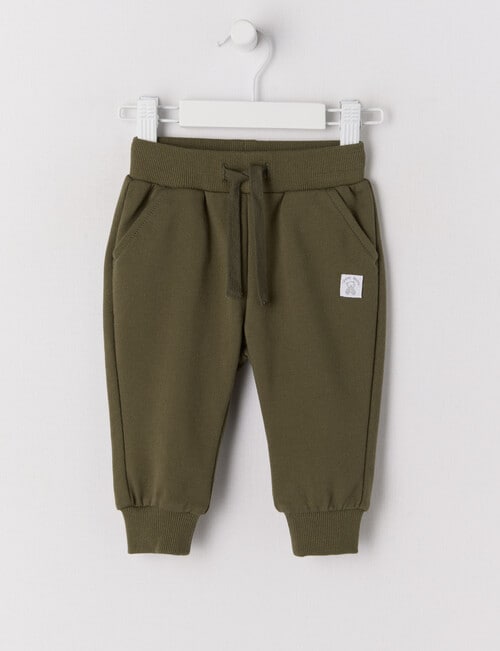Teeny Weeny Play Time Terry Trackpants, Sea Kelp product photo View 03 L