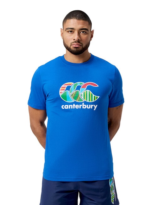 Canterbury Uglies Short Sleeve T-Shirt, Olympian Blue product photo View 03 L