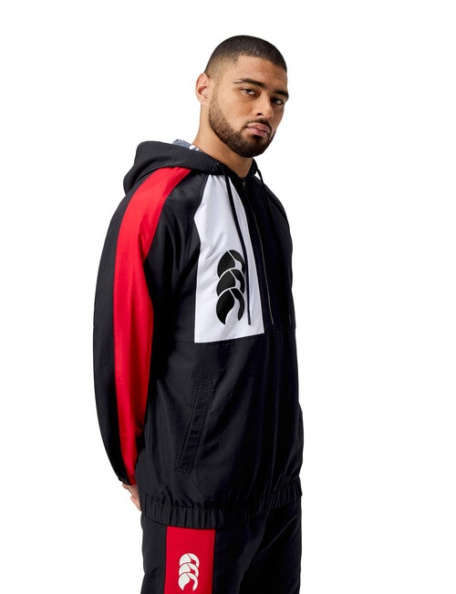 Canterbury Legends Quarter Zip Jacket, Jet Black A product photo View 02 L