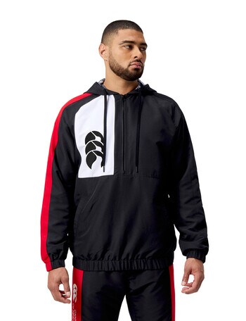 Canterbury Legends Quarter Zip Jacket, Jet Black A - Coats & Jackets