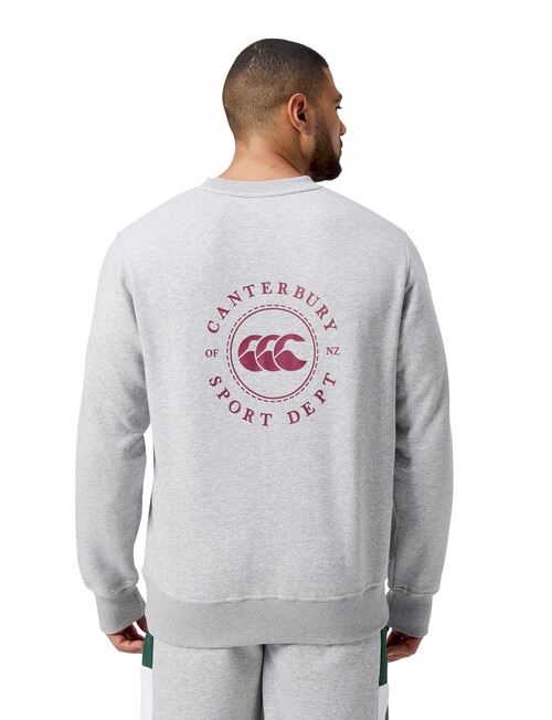 Canterbury Sport Dept Crew Sweat, Classic Marle product photo View 02 L