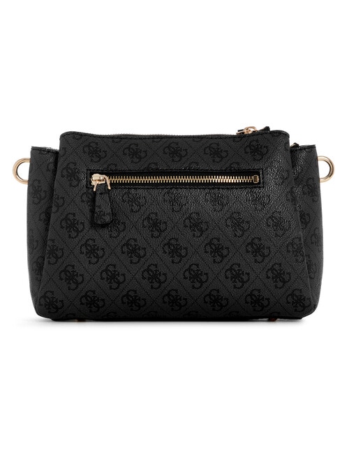 Guess Noelle Tri Comp Crossbody Bag, Coal Logo product photo View 02 L