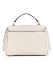Guess Zarela Top Handle Flap, Off-White Logo product photo View 02 S