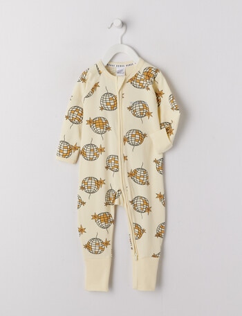 Bonds Starlight Disco Zip Wondersuit, Yellow product photo