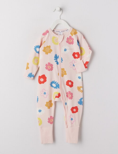 Bonds Wildflowers Zip Wondersuit, Pink product photo