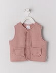 Bonds Quilted Vest, Jupiter product photo View 04 S