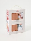 Little Bundle Muslin Wrap, 2-Pack, Camellia product photo View 03 S