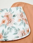 Little Bundle Muslin Burp Cloth, 2-Pack, Camellia product photo View 02 S